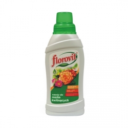 Nawóz do roślin kwitnących - zapewnia obfitsze i dłuższe kwitnienie - Florovit - 500 ml