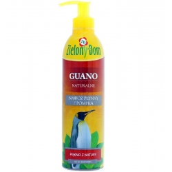 Guano - naturalny nawóz płynny, bez chemii - w butelce z pompką - Zielony Dom - 300 ml