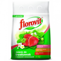 Nawóz do truskawek i poziomek - wysokie plony i smaczne owoce - Florovit - 1 kg
