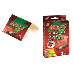 Pułapka z lepem na mole spożywcze - Arox - 2 sztuki