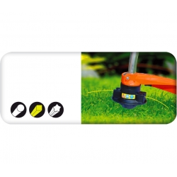Kwadratowa linka tnąca do podkaszarki, żyłka - 2,4mm, 15m - Cellfast
