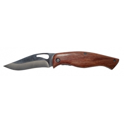 Składany mały nóż z drewnianą rączką - Greenmill