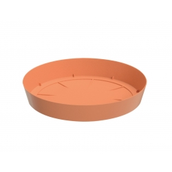 Lekka podstawka do doniczki Lofly - 10,5 cm - kolor terakota