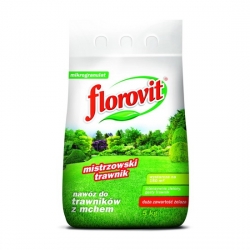 Nawóz do trawników z mchem - Florovit - 5 kg
