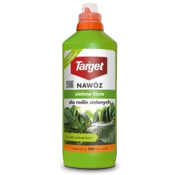 Nawóz w płynie do roślin zielonych - Zielone Liście - Target - 1 litr