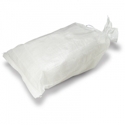 Worek polipropylenowy biały - 60 x 100 cm - 50 kg - 72 g
