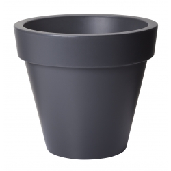 Osłonka okrągła Ibiza - 30 cm - antracyt