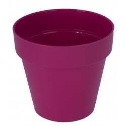 Osłonka okrągła Ibiza - 14 cm - jagodowa
