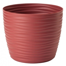 Osłonka okrągła Sahara petit - 13 cm - marsala