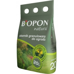 Obornik granulowany do ogrodu - Biopon - 5 litrów