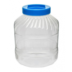 Słój plastikowy - idealny do przechowywania produktów sypkich - 8 litrów