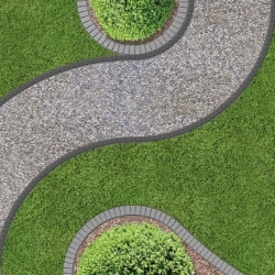 Obrzeże ogrodowe UNIBORD z kotwami montażowymi - 4m - CELLFAST