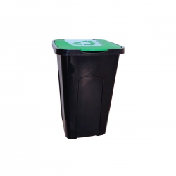 Pojemnik do sortowania śmieci - 50 litrów - zielony