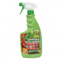 Axiendo Spray - Zwalczający szkodniki roślin warzywnych i róż w ogrodach - Compo - 750 ml