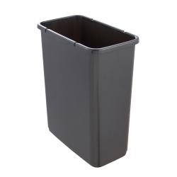 Kosz na śmieci z naciskaną pokrywą - Magne - 45 litrów - zielony