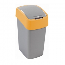 Kosz do sortowania śmieci Flip Bin - 10 litrów - żółty