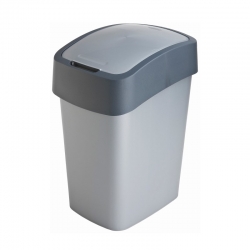 Kosz do sortowania śmieci Flip Bin - 25 litrów - szary