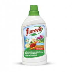 Wieloskładnikowy nawóz ogrodniczy, dolistny i doglebowy - Florovit - 1 litr