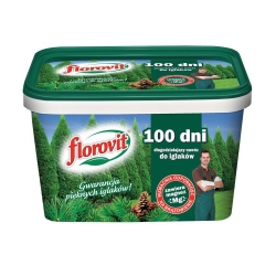Długodziałający nawóz do iglaków - 100 dni - Florovit - 4 kg