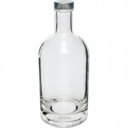 Butelka Miss Barku z zakrętką - biała - 700 ml