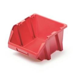 Skrzynka narzędziowa, kuweta warsztatowa - Bineer Short - 15,8 x 18,7 cm - czerwony