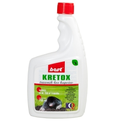 Kretox - trawnik bez kopców - odstraszacz kretów - 750 ml