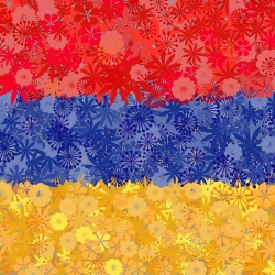 Armeńska flaga - zestaw 3 odmian nasion kwiatów