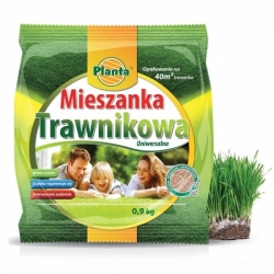 Mieszanka trawnikowa - najbardziej uniwersalna mieszanka traw - Planta - 0,9 kg