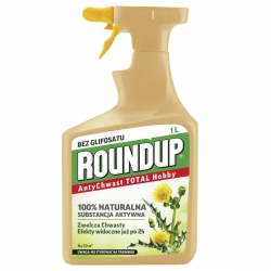 Roundup - AntyChwast - TOTAL RTU - naturalny Roundup bez glifosatu! - gotowy do użycia 1 l