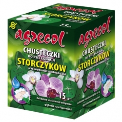Chusteczka do pielęgnacji storczyków i innych roślin domowych - Agrecol