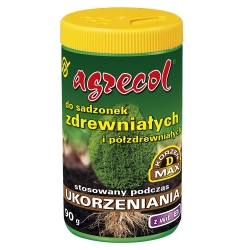 Nawóz ukorzeniający do sadzonek zdrewniałych i półzdrewniałych - Agrecol - 90 g