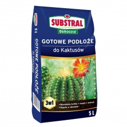 Podłoże do kaktusów i storczyków - Substral - 5 litrów