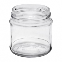 Słoiki zakręcane szklane, słoje - fi 66 - 200 ml z białymi zakrętkami - 120 szt.