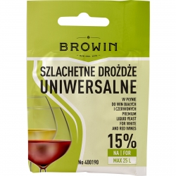 Drożdże winiarskie - Uniwersalne - 20 ml