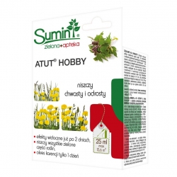 Atut Hobby - zwalcza chwasty i mech - Sumin - 25 ml