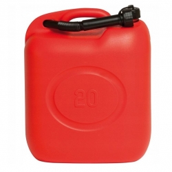 Poręczny kanister na benzynę i inne płyny - pojemność 20 l