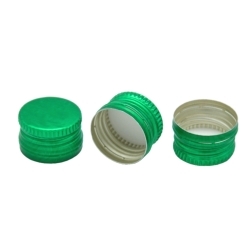 Zestaw butelek na nalewkę z zakrętkami zielonymi - piersiówka - 200 ml - 100 szt.