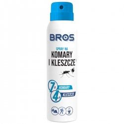 Spray przeciw komarom i kleszczom - BROS - 90 ml