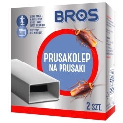 Prusakolep - na karaluchy, prusaki, rybiki i inne owady biegające - BROS - 2 szt.