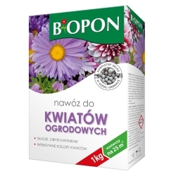 Nawóz do wszystkich kwiatów ogrodowych - Biopon - 1 kg