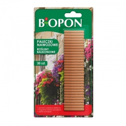 Pałeczki nawozowe do zasilania roślin balkonowych - Biopon - 30 szt.