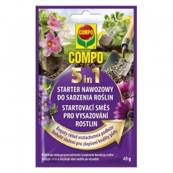 STARTER - Nawóz startowy do sadzenia roślin - 5 w 1 - Compo - 40 g