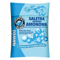 Saletra amonowo-wapniowa - uniwersalny nawóz azotowy do ogrodu - 2 kg