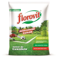 Nawóz do trawników porastanych przez mech - Florovit - 10 kg
