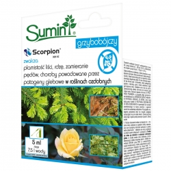 Scorpion 325 SC - na alternariozę, plamistość liści, rdzę i mączniaka - Sumin - 5 ml