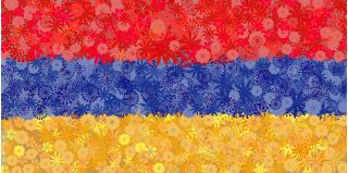 Armeńska flaga - zestaw 3 odmian nasion kwiatów