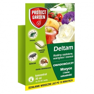 Deltam (dawniej Bayer Decis Ogród 015EW) - na mszyce, gąsienice, chrząszcze i inne - 30 ml