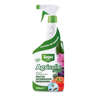 Agricolle Spray - likwiduje mszyce, wełnowce, przędziorki i mączliki - Target - 750 ml