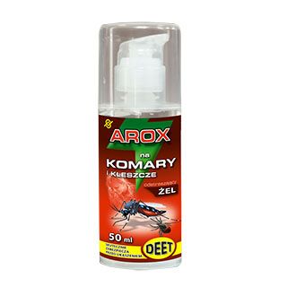 Żel DEET - skutecznie odstrasza komary i kleszcze - Arox - 50 ml