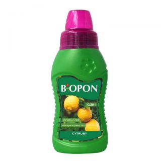 Nawóz do cytrusów i roślin śródziemnomorskich - Biopon - 250 ml
